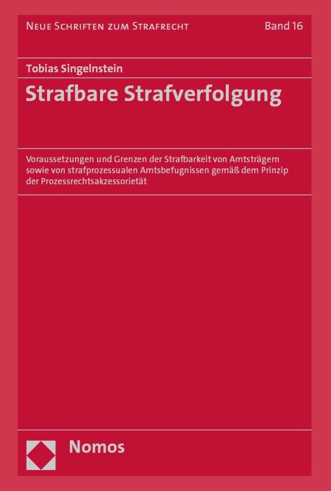 Strafbare Strafverfolgung main product photo