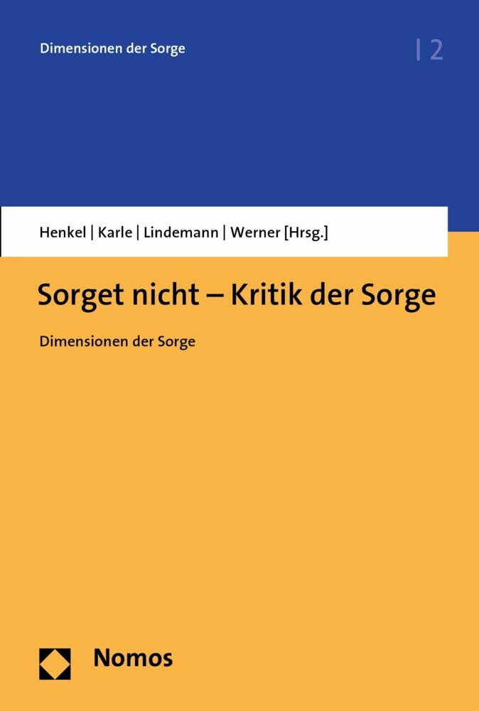 Sorget nicht - Kritik der Sorge main product photo