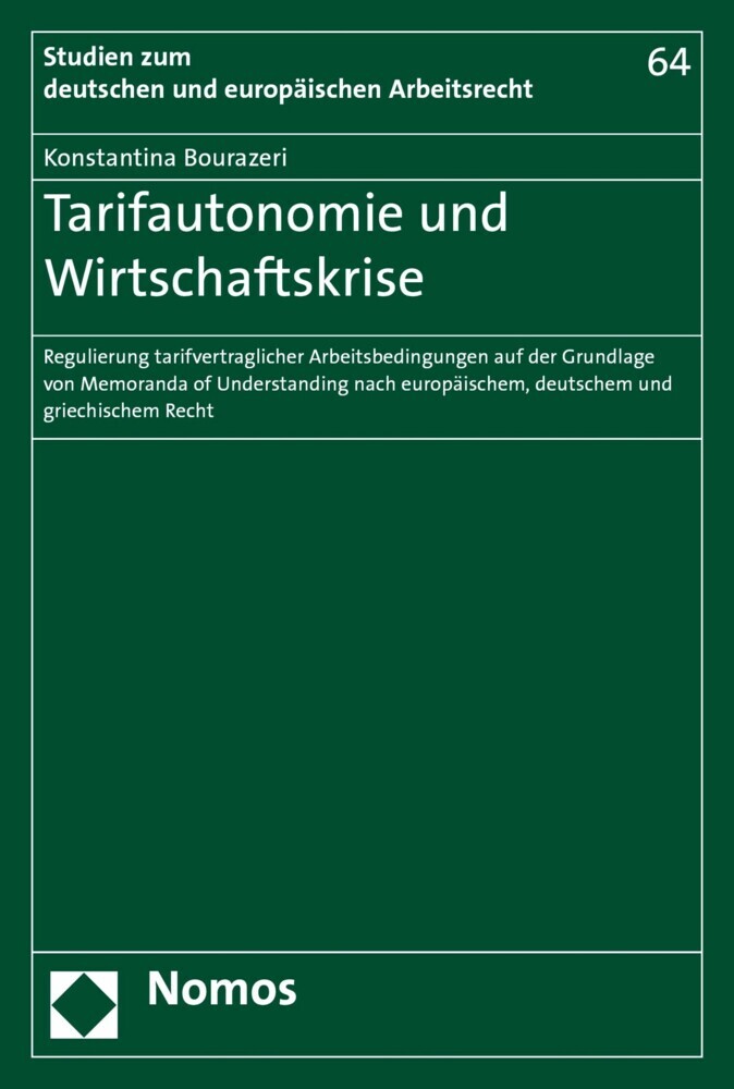 Tarifautonomie und Wirtschaftskrise main product photo