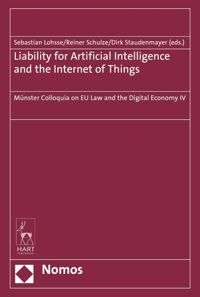 Liability for Artificial Intelligence and the Internet of Things main product photo