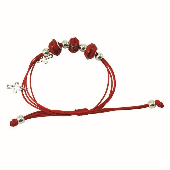 Armband Murano rot, Größe verstellbar main product photo