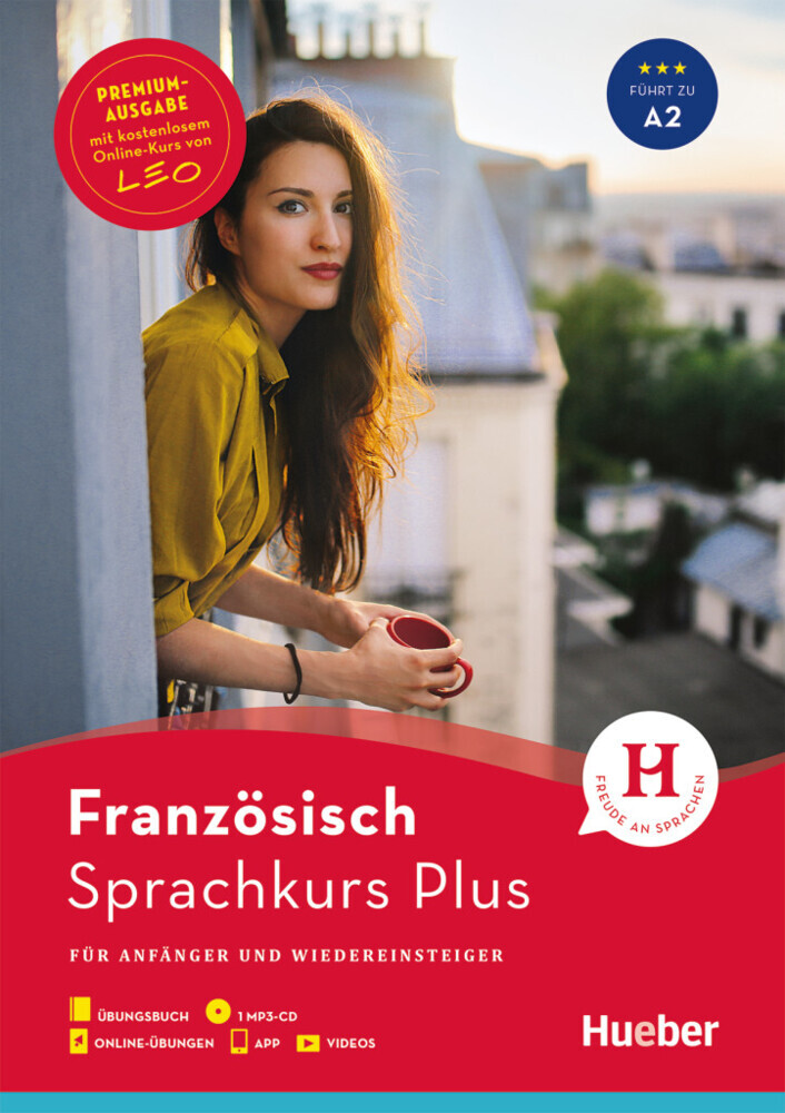 Hueber Sprachkurs Plus Französisch - Premiumausgabe main product photo