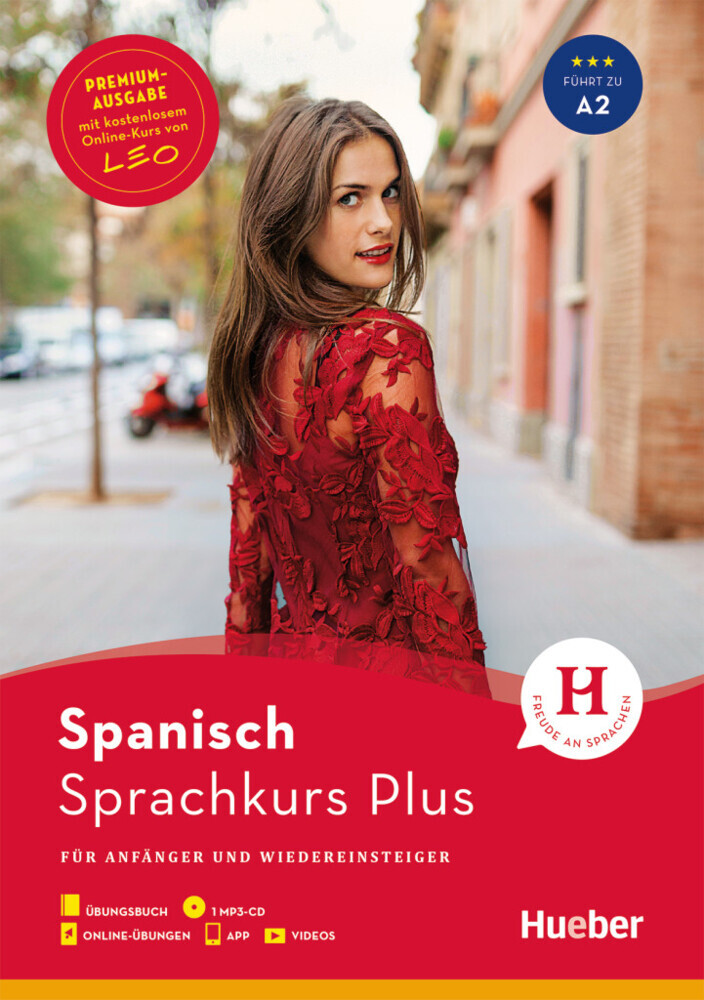 Hueber Sprachkurs Plus Spanisch - Premiumausgabe, m. 1 Beilage, m. 1 Beilage main product photo