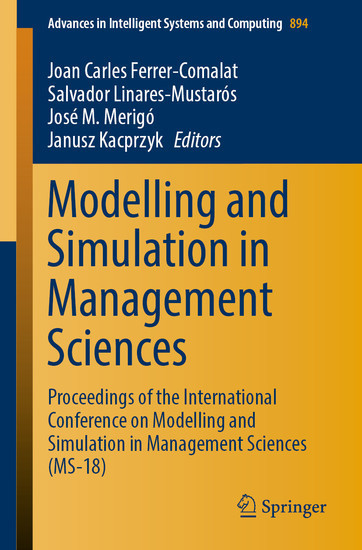 Modelling and Simulation in Management Sciences main product photo