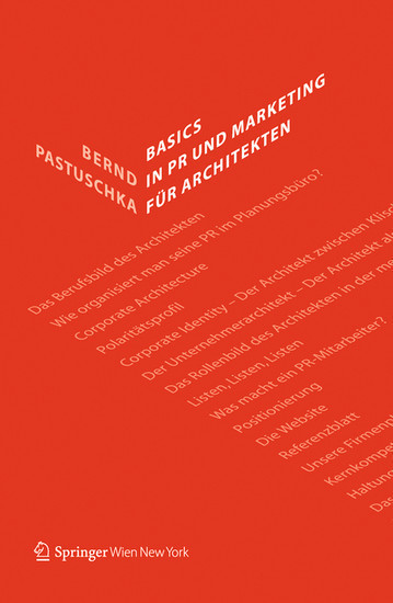 Basics in PR und Marketing für Architekten main product photo