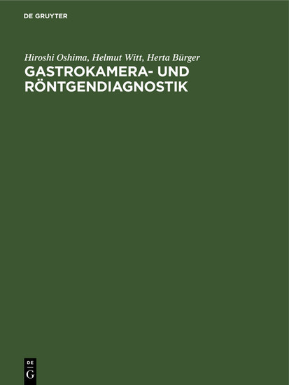 Gastrokamera- und Röntgendiagnostik main product photo