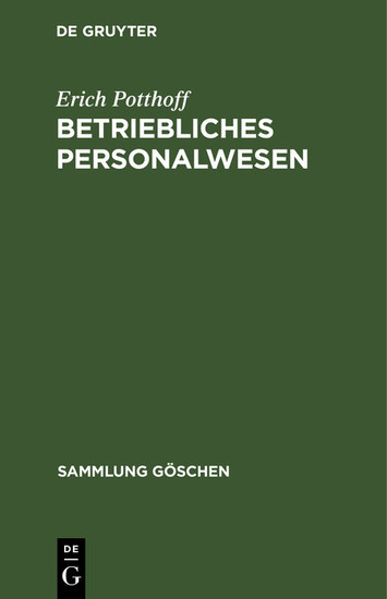 Betriebliches Personalwesen main product photo