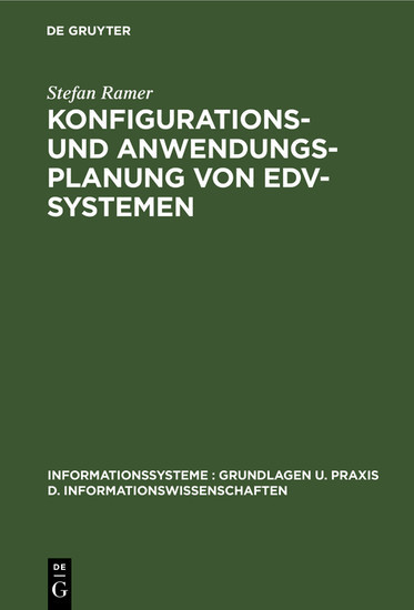 Konfigurations- und Anwendungsplanung von EDV-Systemen main product photo