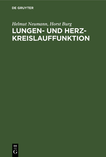 Lungen- und Herz-Kreislauffunktion main product photo