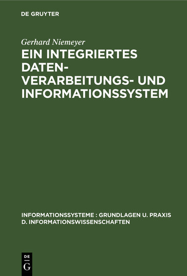 Ein integriertes Datenverarbeitungs- und Informationssystem main product photo