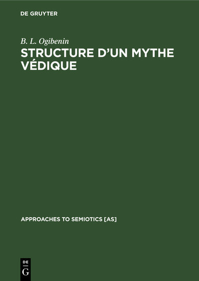 Structure d'un Mythe Védique main product photo
