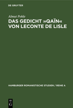 Das Gedicht "Qaïn" von Leconte de Lisle