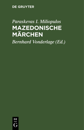 Mazedonische Märchen main product photo