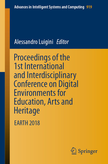 Proceedings of the 1st International and Interdisciplinary Conference on Digital Environments for Education, Arts and Heritage main product photo