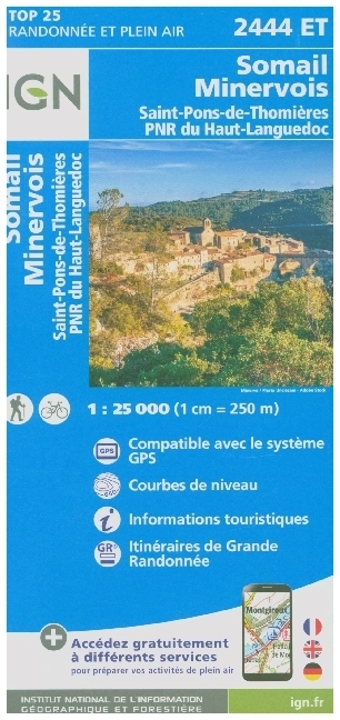 2444ET Somail.Minervois.Saint-Pons-de-Thomières.PNR du Haut Languedoc main product photo