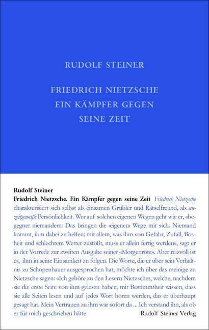 Friedrich Nietzsche, ein Kämpfer gegen seine Zeit main product photo