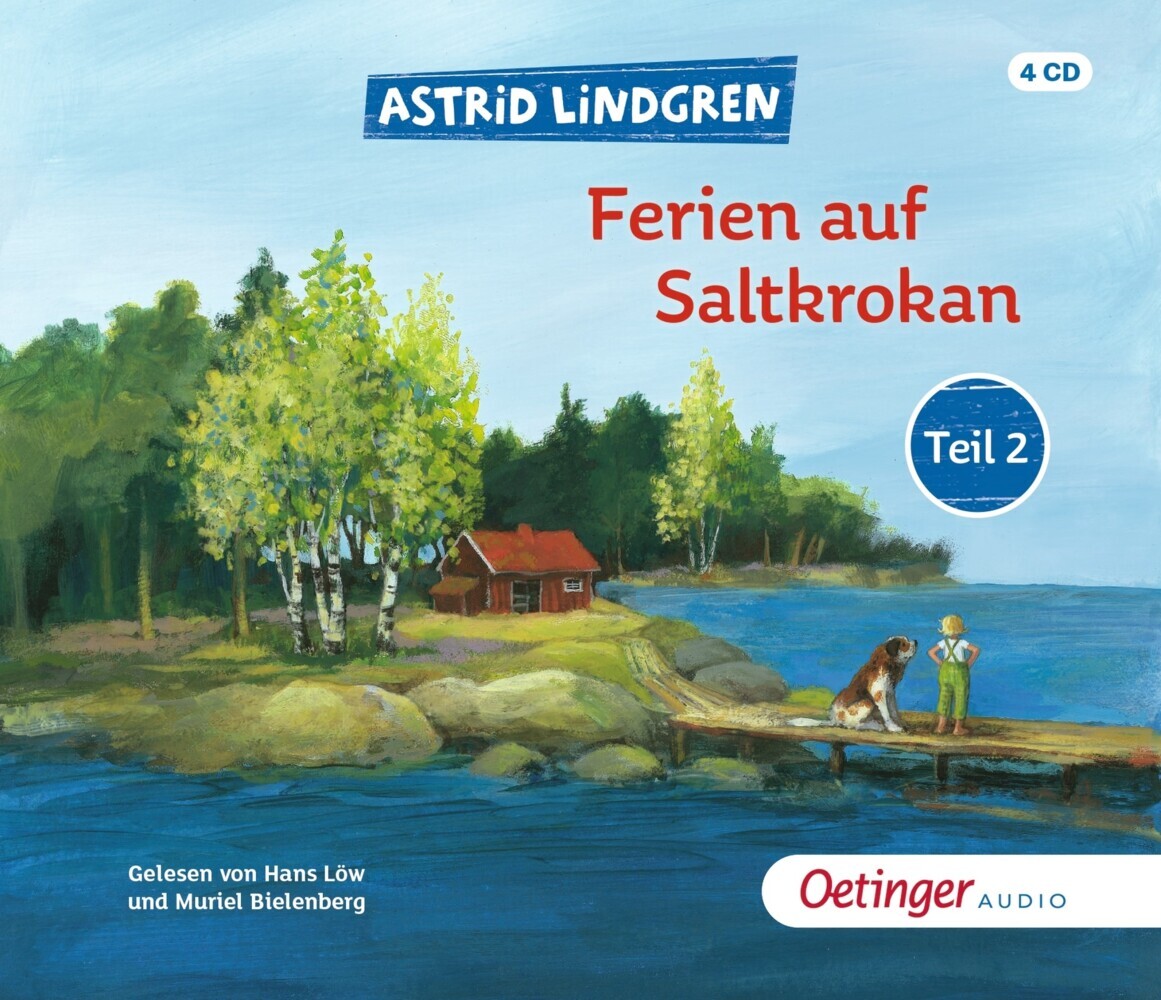 Ferien auf Saltkrokan Teil 2. Tl.2, 4 Audio-CD main product photo