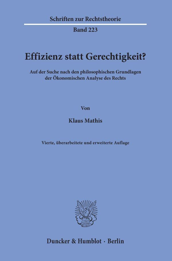 Effizienz statt Gerechtigkeit? main product photo