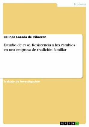 Estudio de caso. Resistencia a los cambios en una empresa de tradición familiar