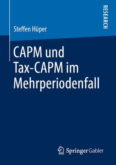 CAPM und Tax-CAPM im Mehrperiodenfall main product photo