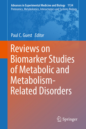 Reviews on Biomarker Studies of Metabolic and Metabolism-Related Disorders main product photo