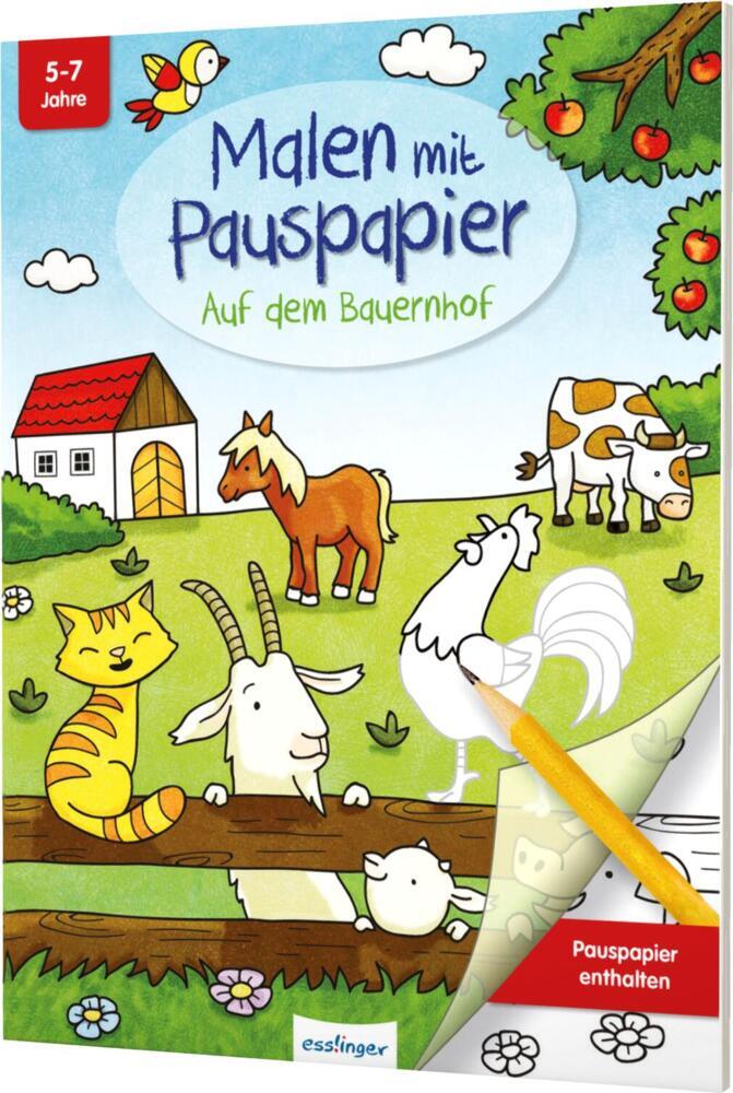 Malen mit Pauspapier: Auf dem Bauernhof main product photo