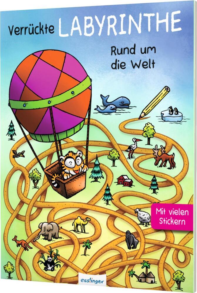 Verrückte Labyrinthe - Rund um die Welt main product photo