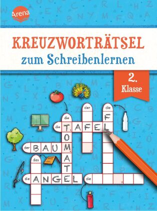 Kreuzworträtsel zum Schreibenlernen, 2. Klasse