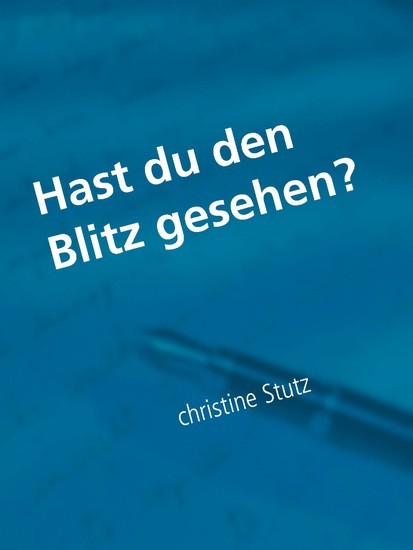 Hast du den Blitz gesehen? main product photo