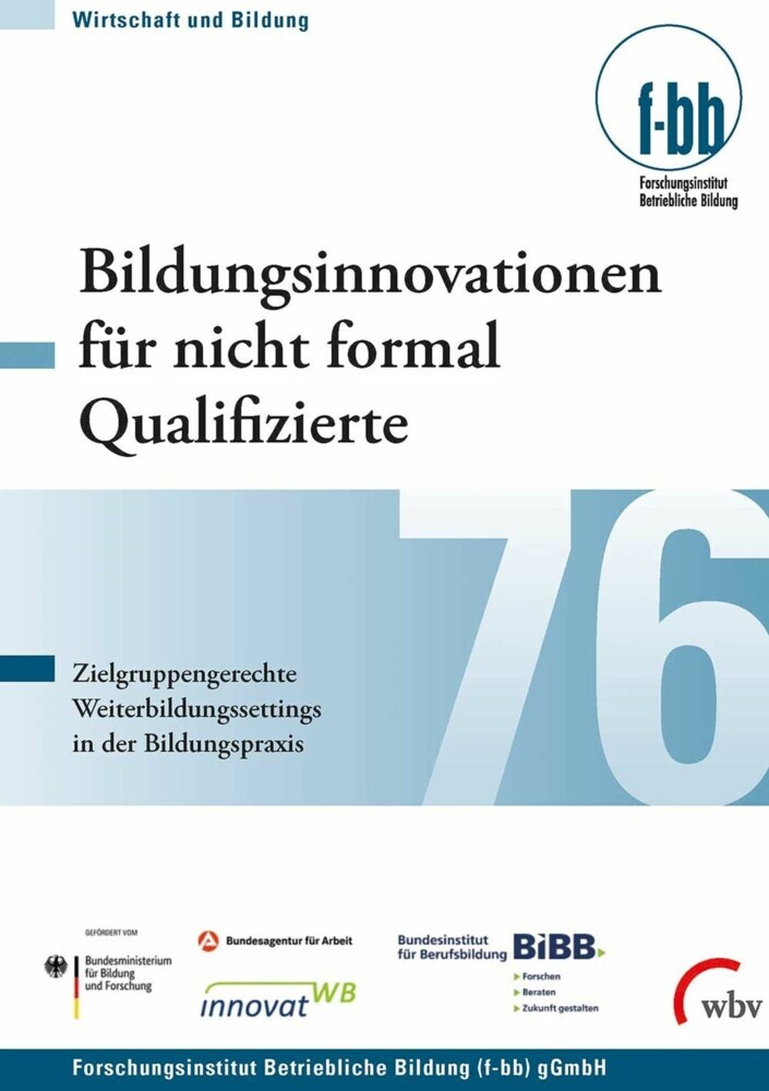 Bildungsinnovationen für nicht formal Qualifizierte main product photo