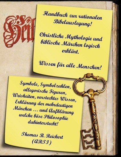 Handbuch zur rationalen Bibelauslegung! Christliche Mythologie und biblische Märchen logisch erklärt. main product photo