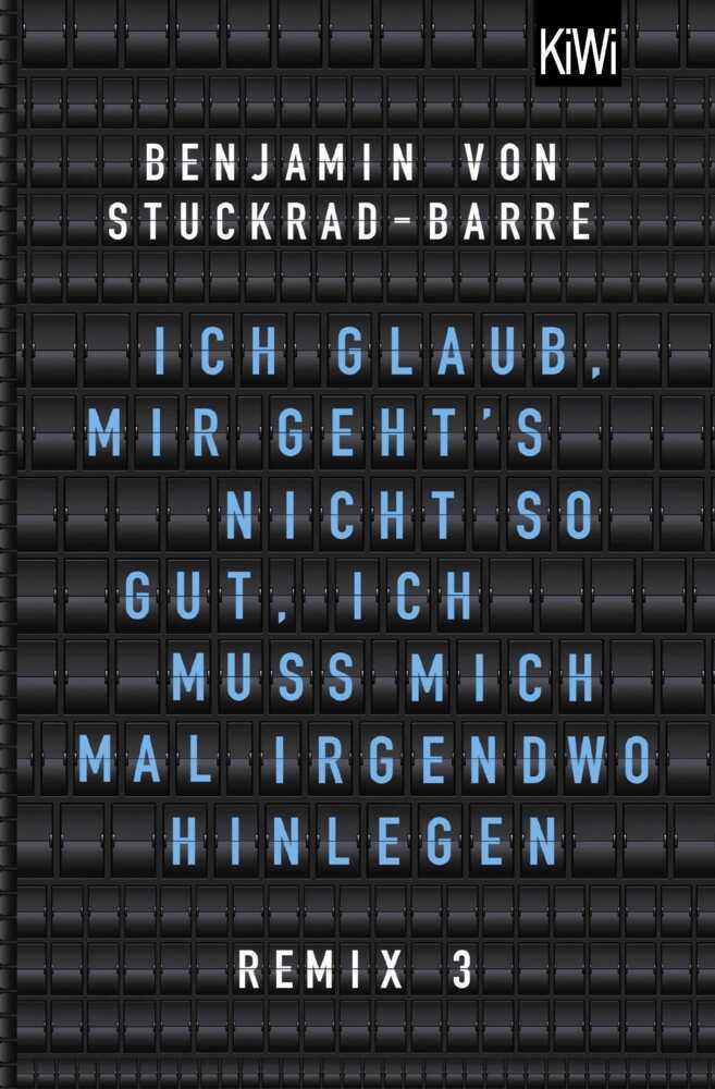 Ich glaub, mir geht's nicht so gut, ich muss mich mal irgendwo hinlegen main product photo