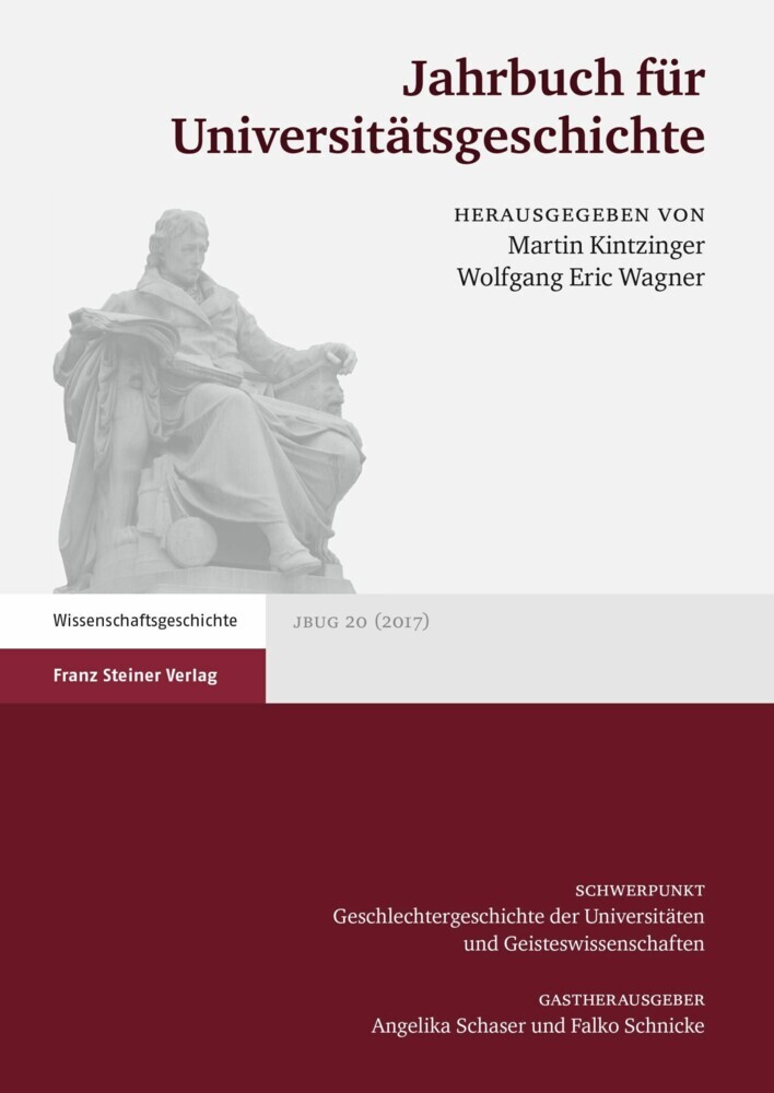 Jahrbuch für Universitätsgeschichte 20 (2017) main product photo