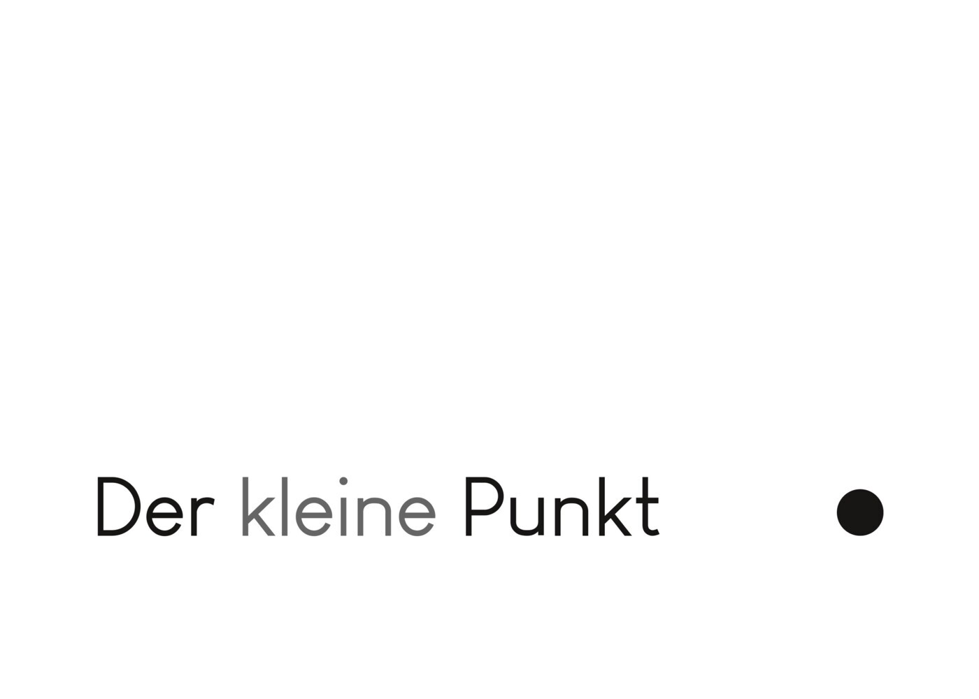 Der kleine Punkt. main product photo