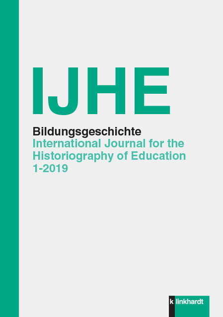 IJHE Bildungsgeschichte - International Journal for the Historiography of Education main product photo