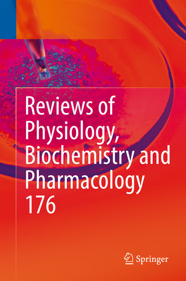 Reviews of Physiology, Biochemistry and Pharmacology 176 main product photo