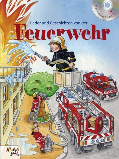 Lieder und Geschichten von der Feuerwehr, m. Audio-CD main product photo