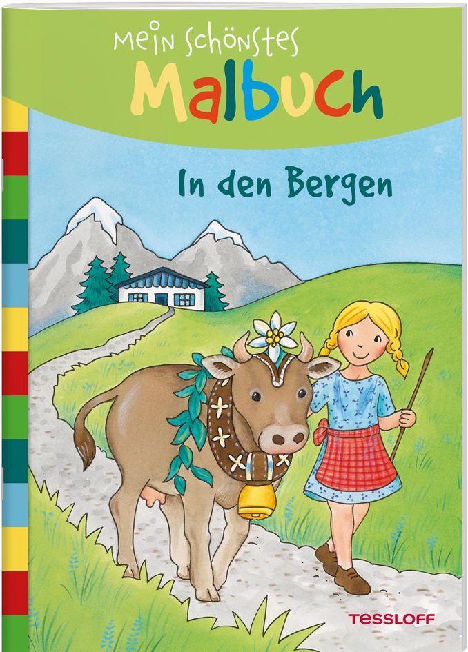 Mein schönstes Malbuch In den Bergen main product photo