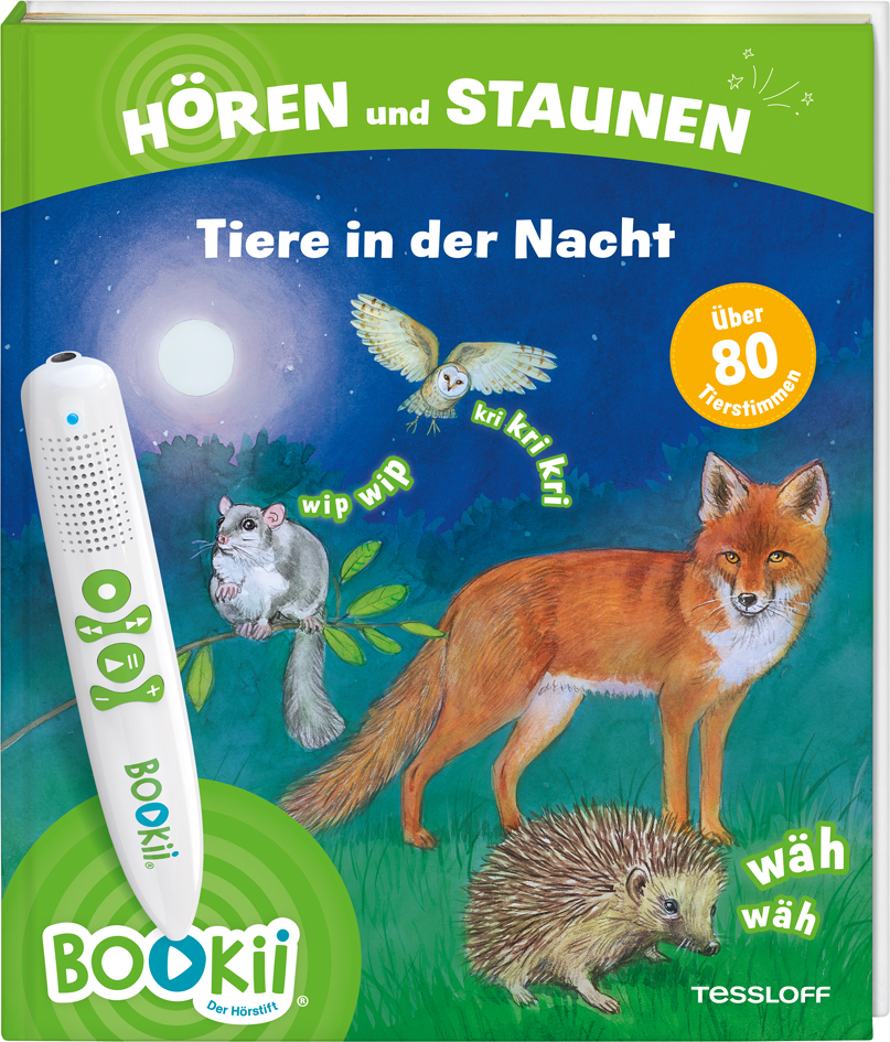 BOOKii Hören und Staunen - Tiere in der Nacht main product photo