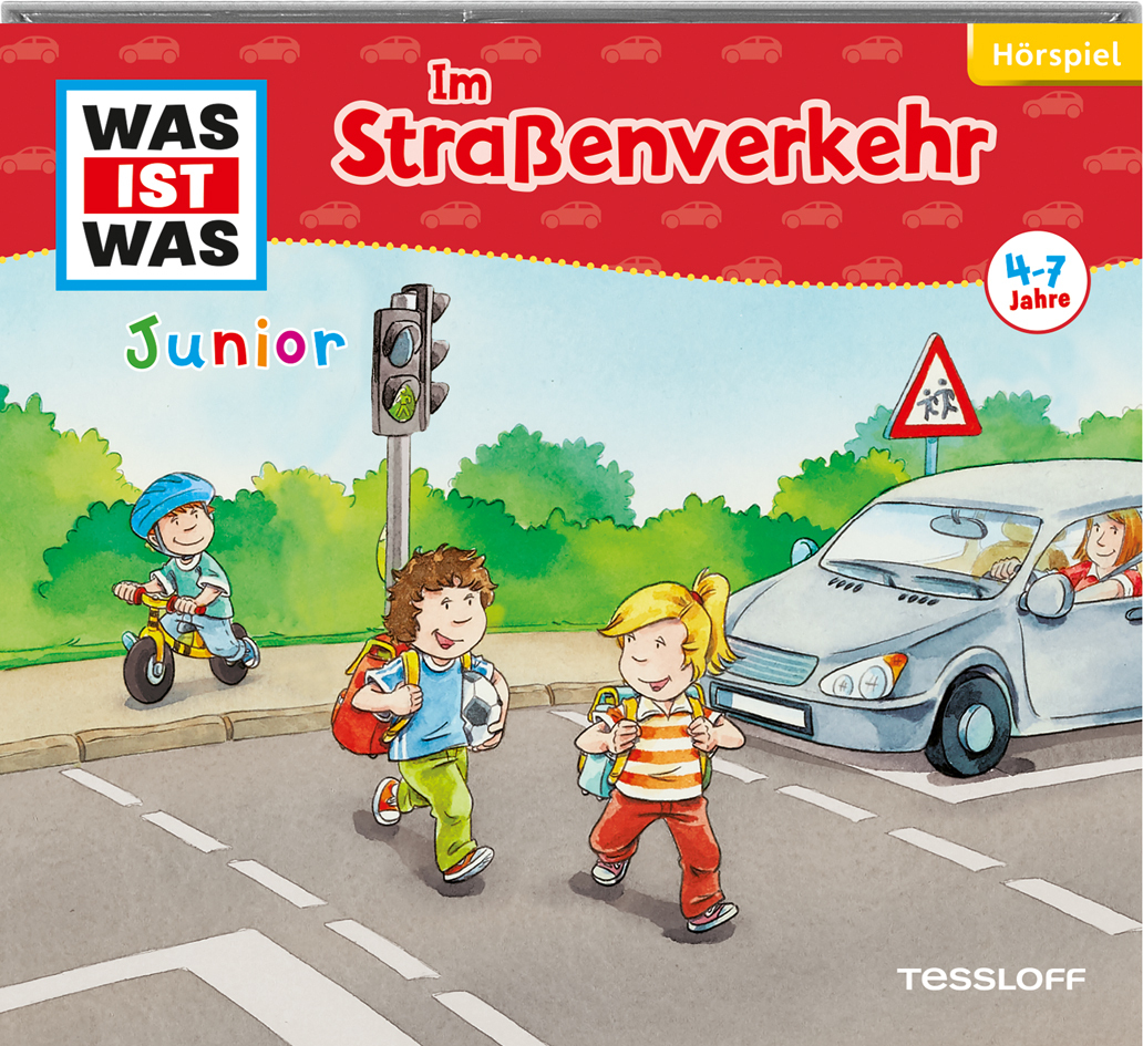 WAS IST WAS Junior Hörspiel: Im Straßenverkehr, Audio-CD main product photo