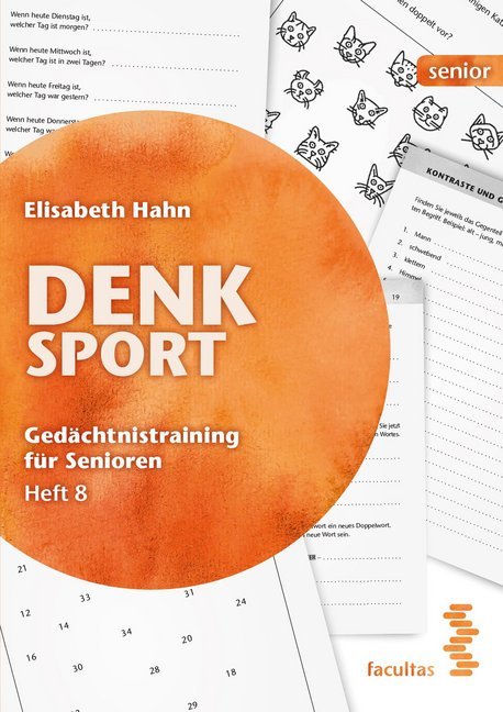 Denksport - Gedächtnistraining für Senioren. H.8 main product photo