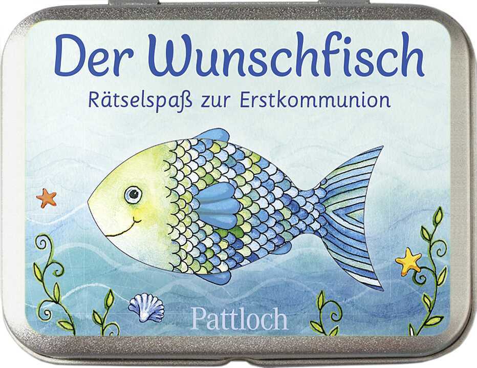 Der Wunschfisch. Rätselspaß zur Erstkommunion Metallbox main product photo