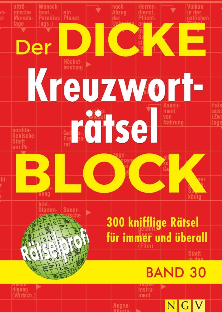 Der dicke Kreuzworträtsel-Block. Bd.30 main product photo