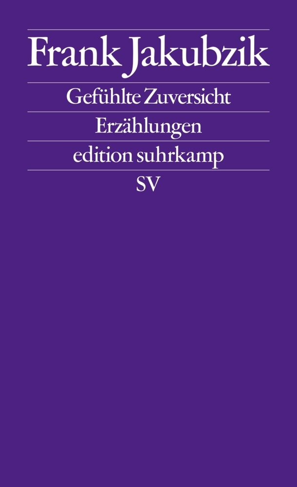 Gefühlte Zuversicht main product photo