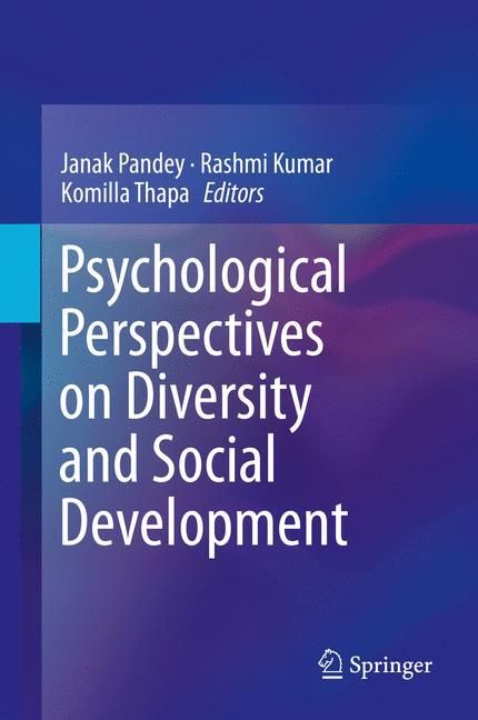 Psychological Perspectives on Diversity and Social Development main product photo