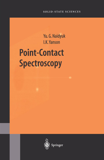 Point-Contact Spectroscopy main product photo