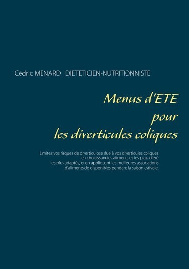 Menus d'été pour les diverticules coliques main product photo