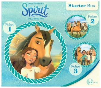 Spirit, wild und frei - Starter-Box. Box.1, 3 Audio-CD