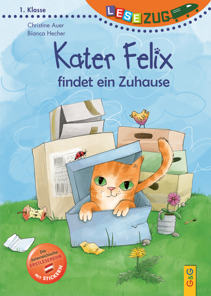 LESEZUG/1. Klasse: Kater Felix findet ein Zuhause main product photo