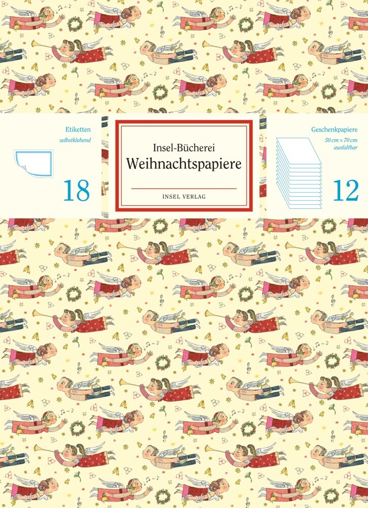 Insel-Bücherei Geschenkpapier Weihnachten main product photo